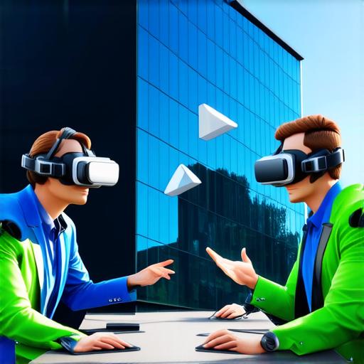 How could a virtual reality work meeting be enhanced?