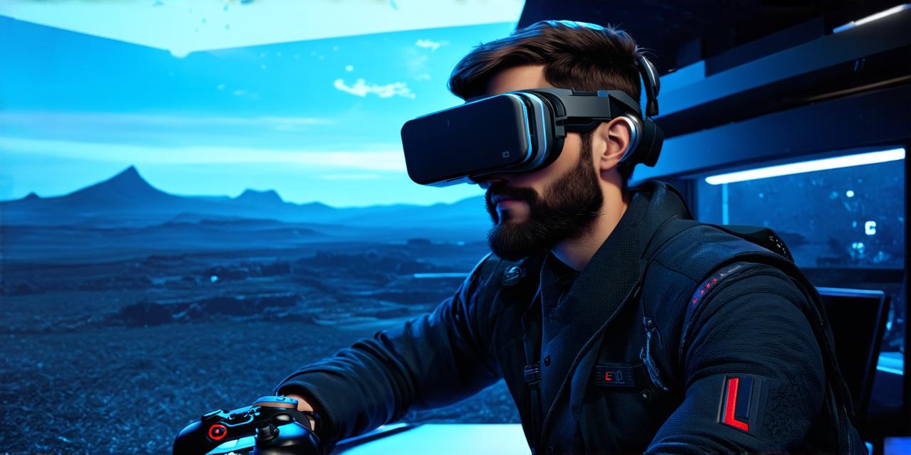 What is a virtual reality game?