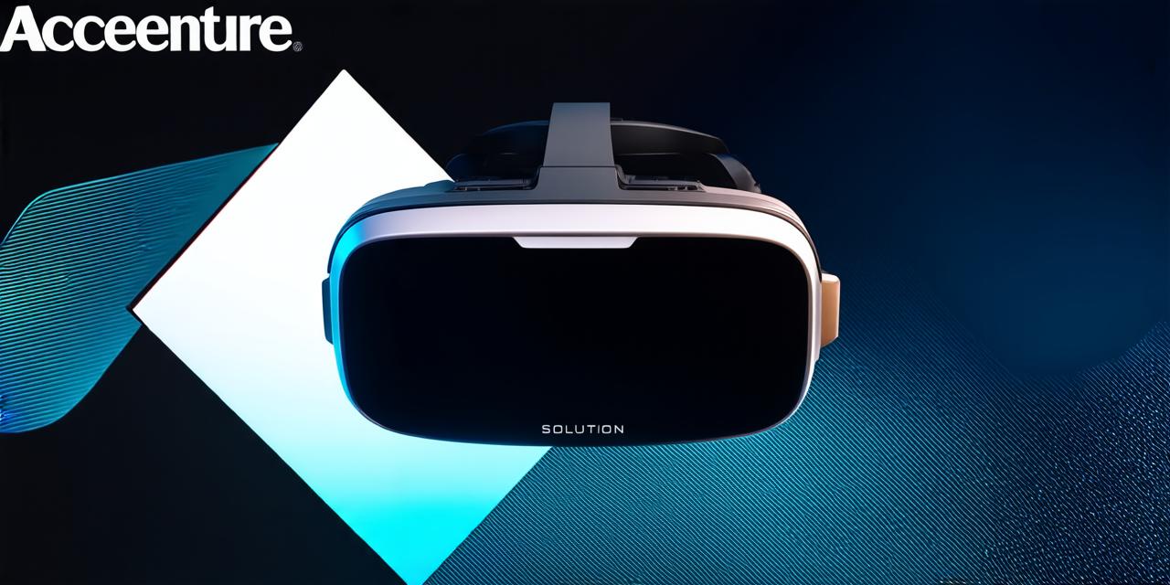 How can Accenture implement virtual reality as a solution?