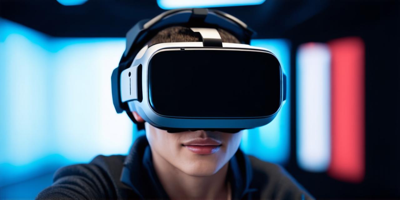 What does a virtual reality headset do?