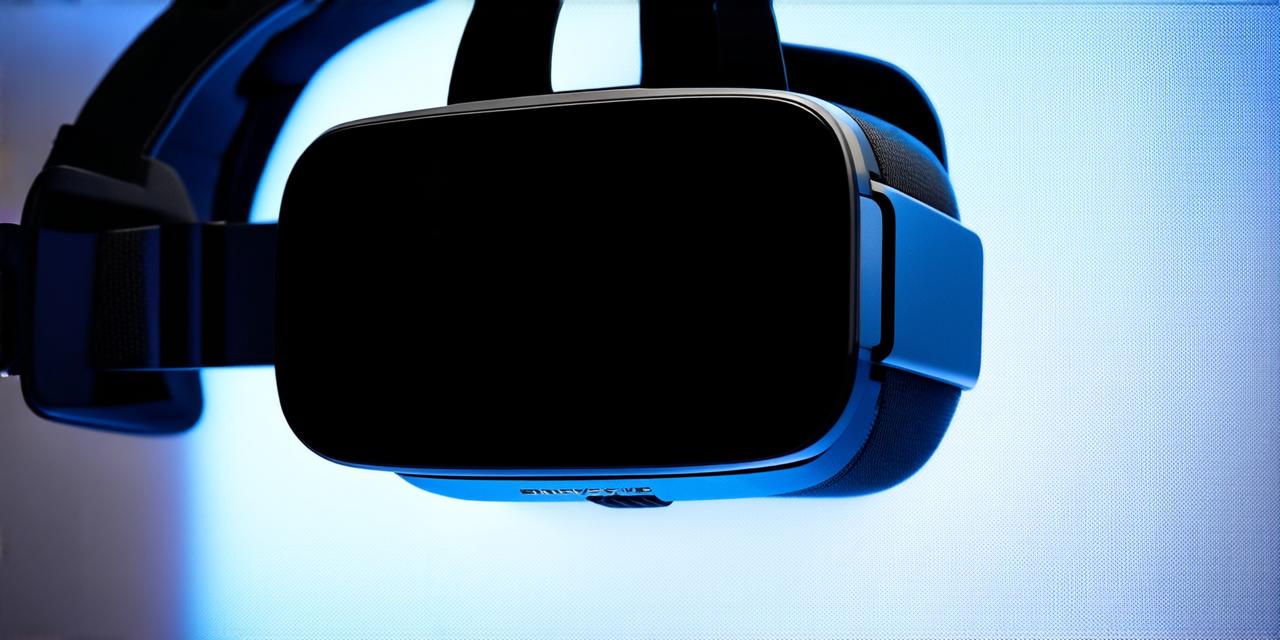 What does the “pass-through” feature do in a virtual reality headset?