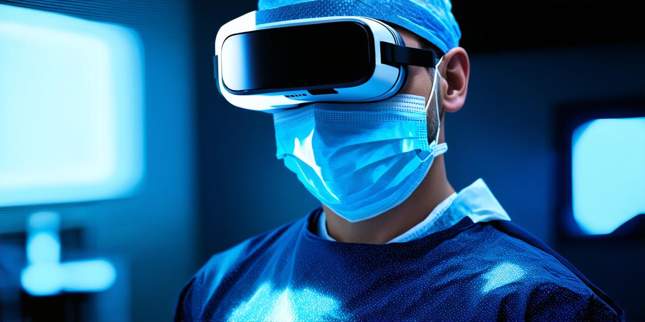 What is surgery conducted within a virtual reality setting?