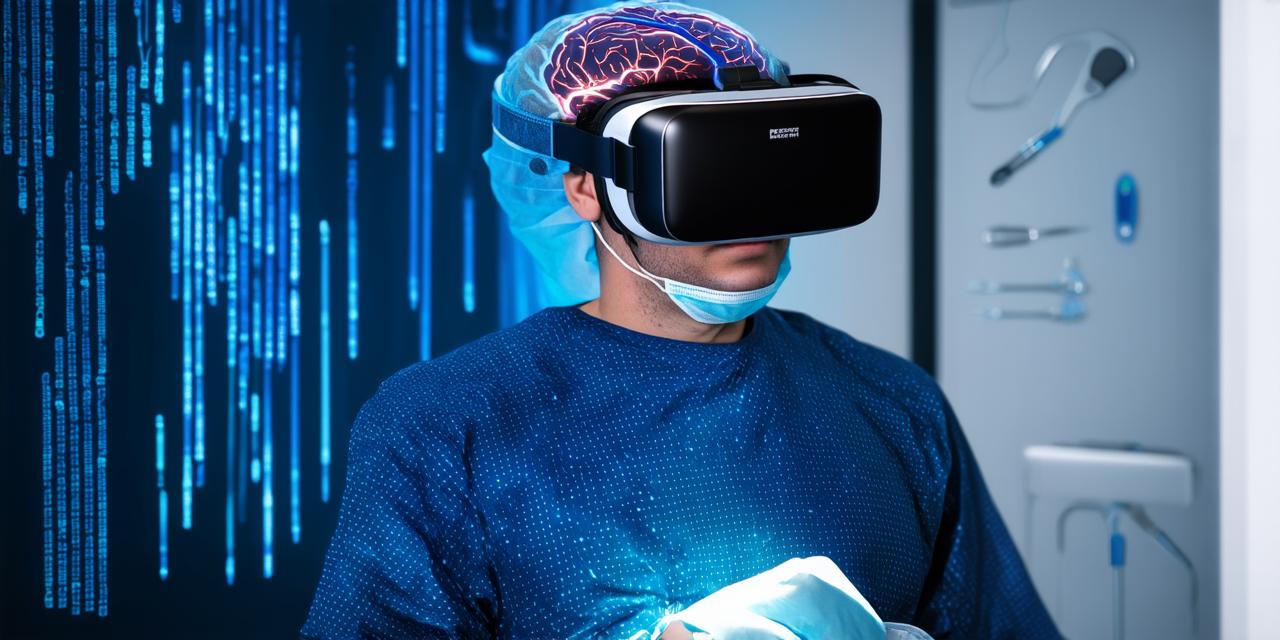 What is surgery conducted within a virtual reality setting?