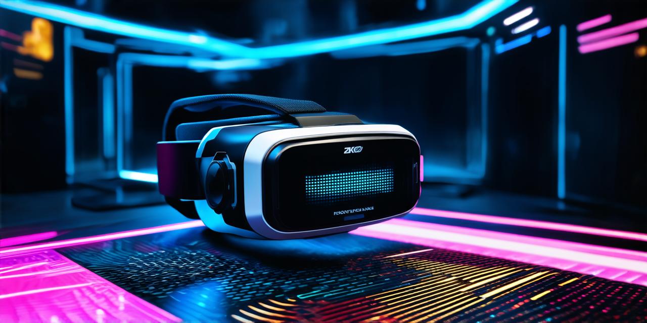 What does a virtual reality headset do?