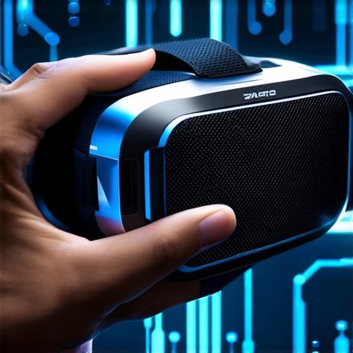 What does a virtual reality headset do?