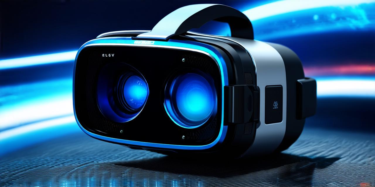 How does a virtual reality headset operate?