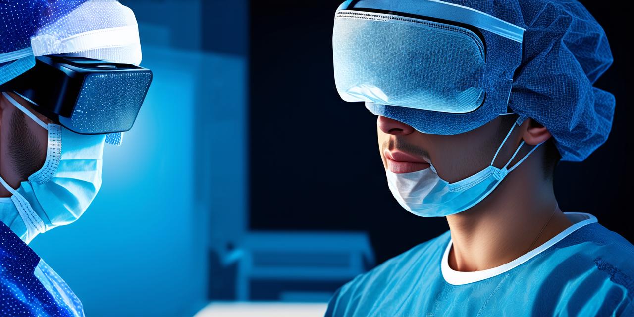 What is surgery conducted within a virtual reality setting?