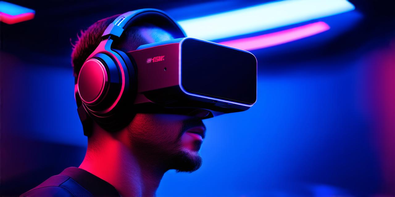 What does a virtual reality headset do?