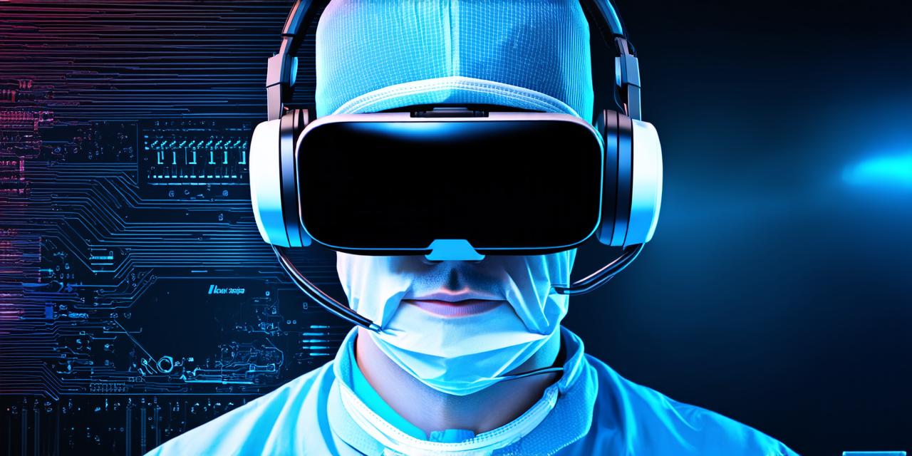 What is surgery conducted within a virtual reality setting?