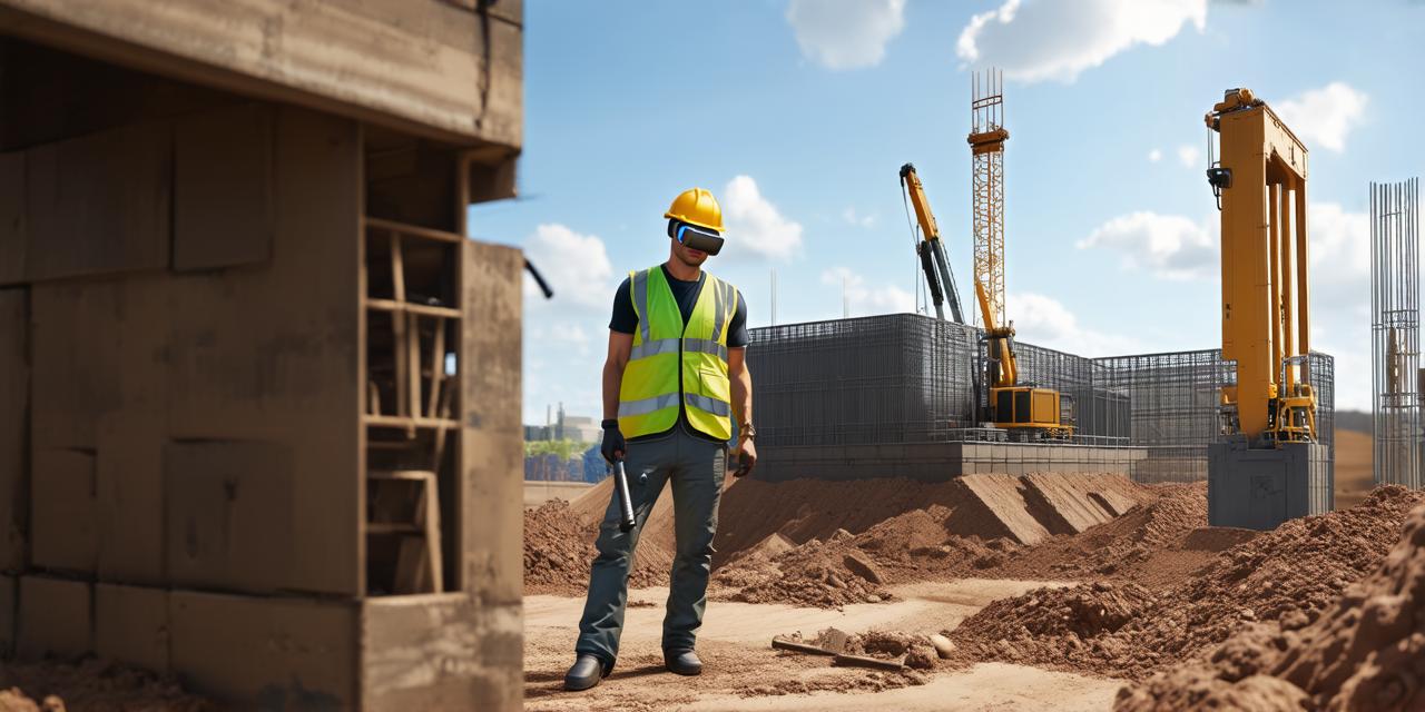 How can the construction industry utilize virtual reality?