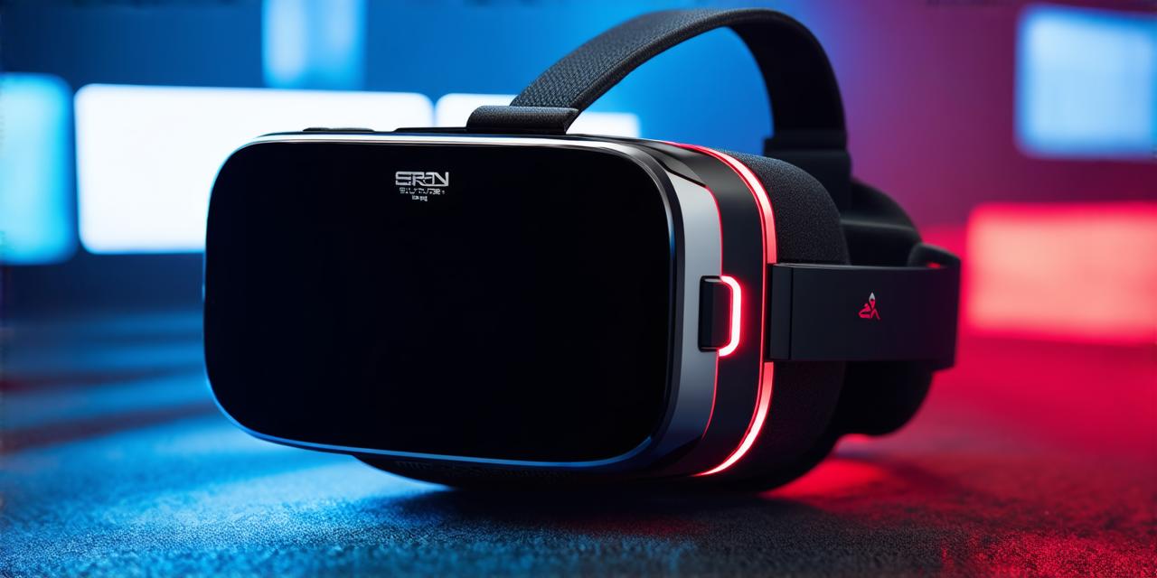 What does a virtual reality headset do?