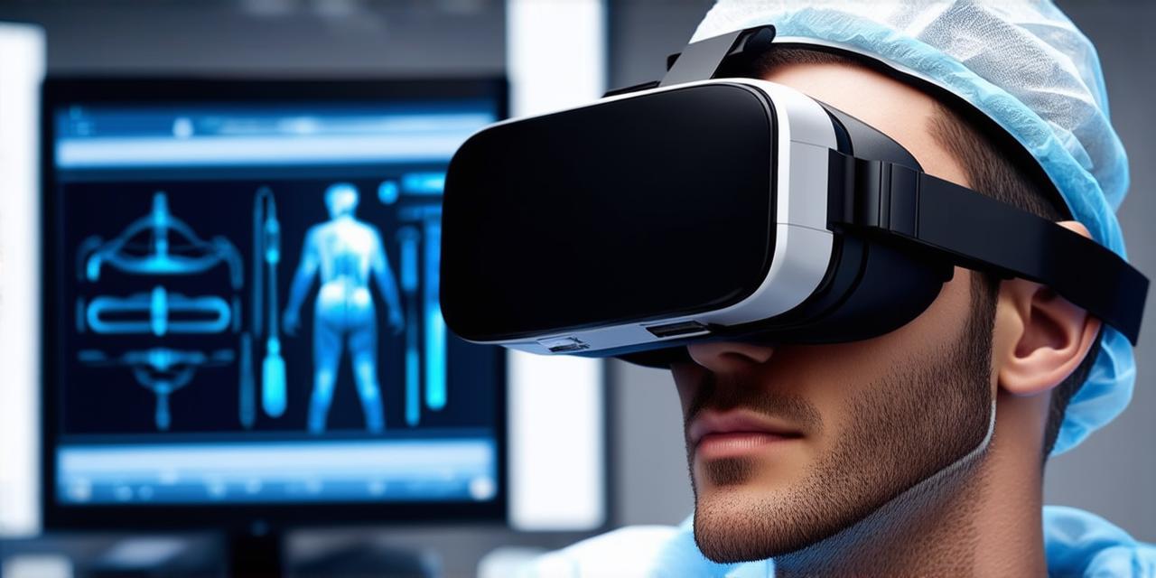 What is surgery conducted within a virtual reality setting?