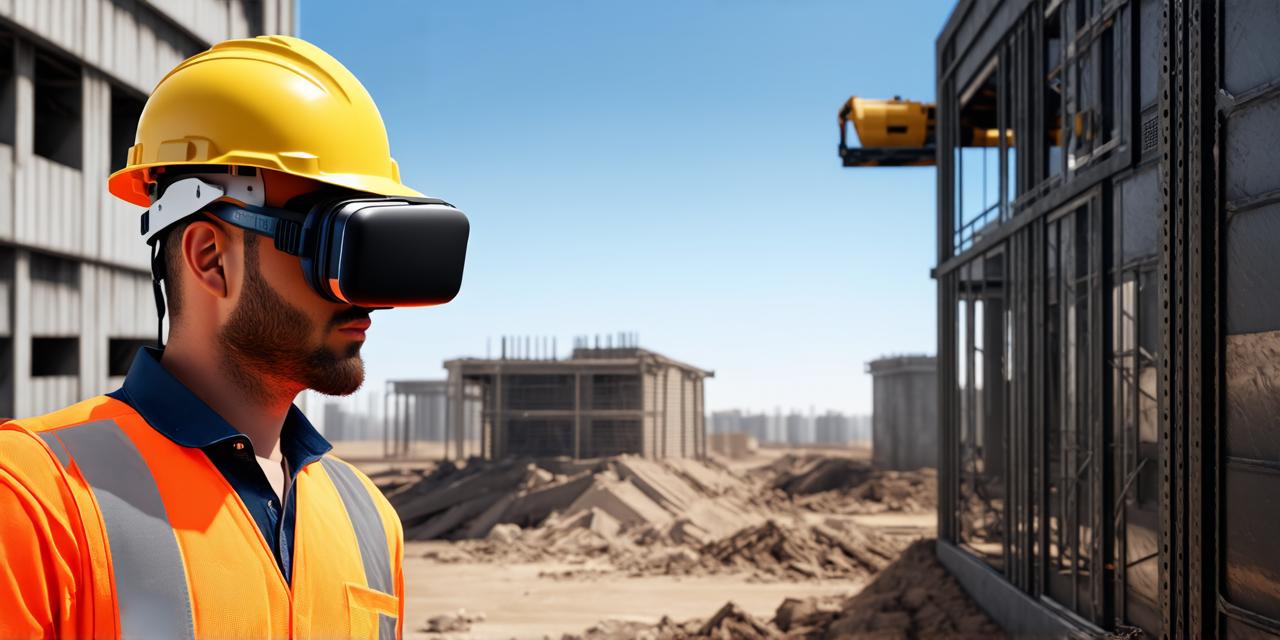 How can the construction industry utilize virtual reality?