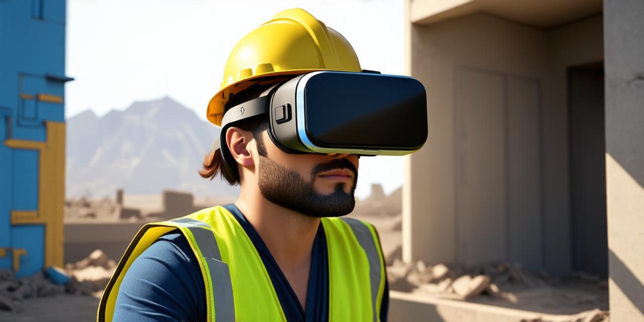 How can the construction industry utilize virtual reality?