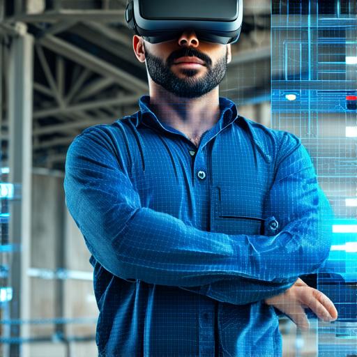 How can the construction industry make use of virtual reality?