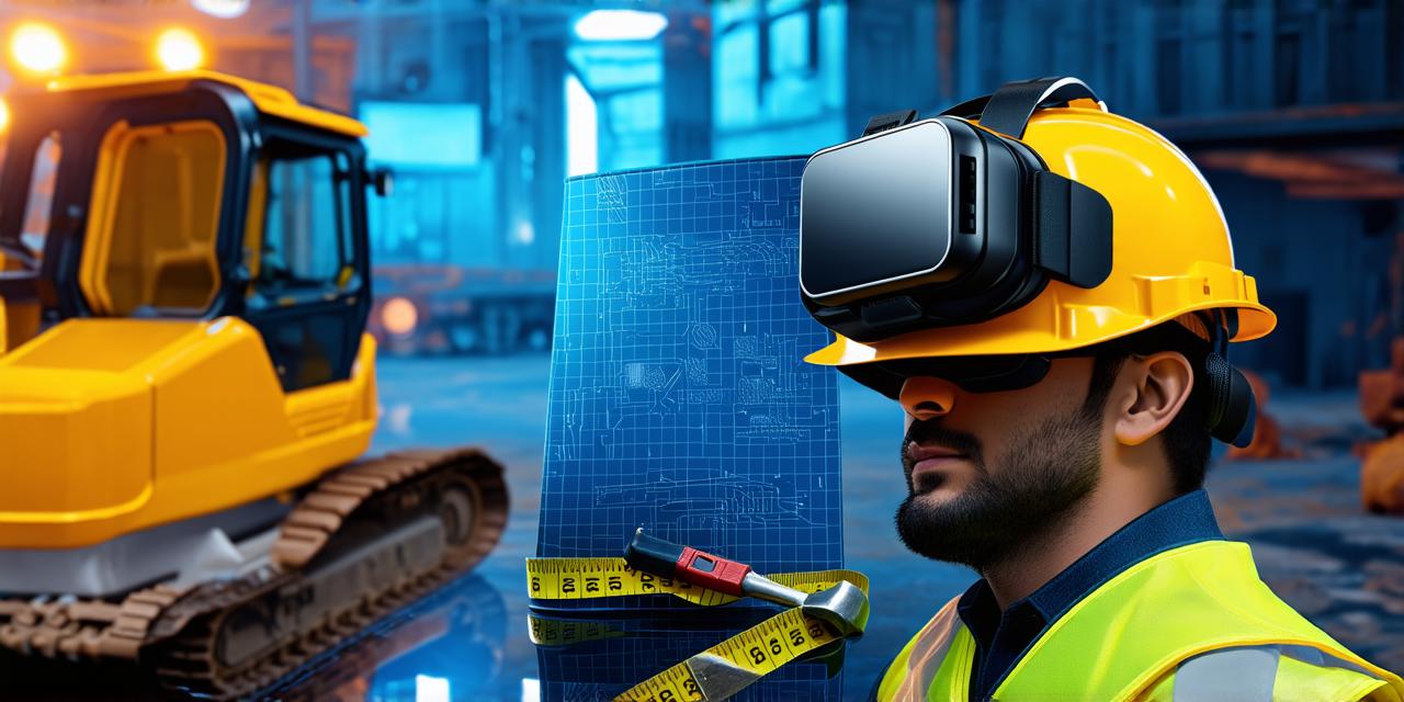 How can the construction industry utilize virtual reality?