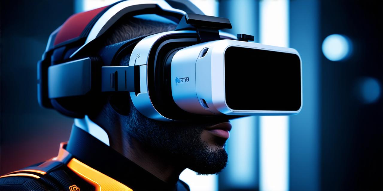 What does a virtual reality headset do?