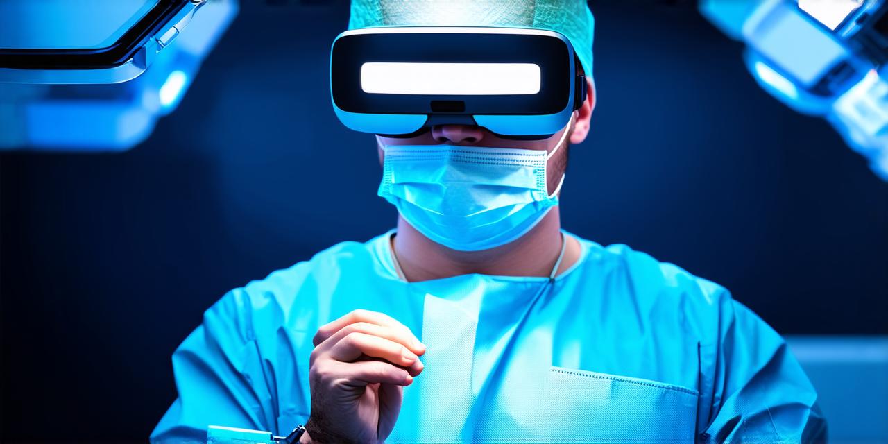 What is surgery conducted within a virtual reality setting?