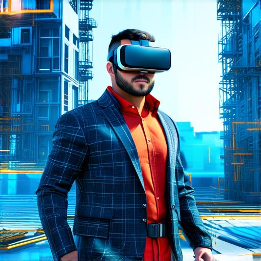 How can the construction industry make use of virtual reality?