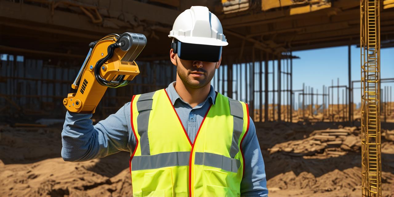 How can the construction industry utilize virtual reality?