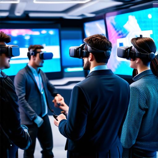 Where is it possible to engage with virtual reality?