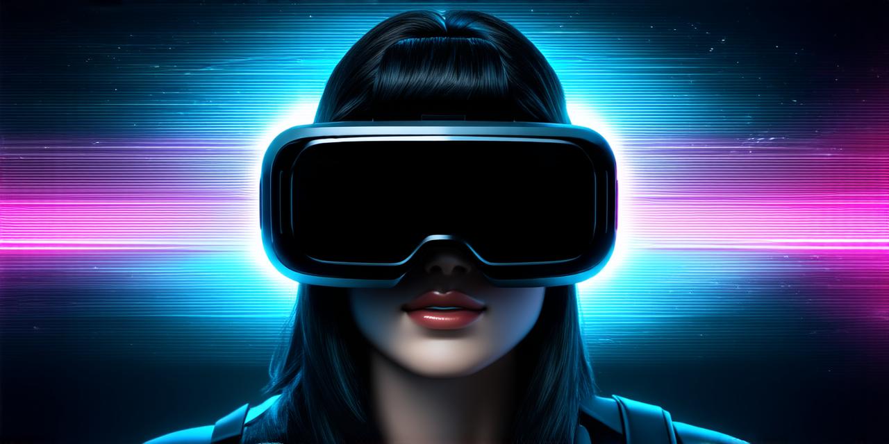 What does the “pass-through” feature do in a virtual reality headset?