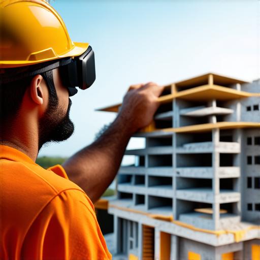 How can the construction industry utilize virtual reality?