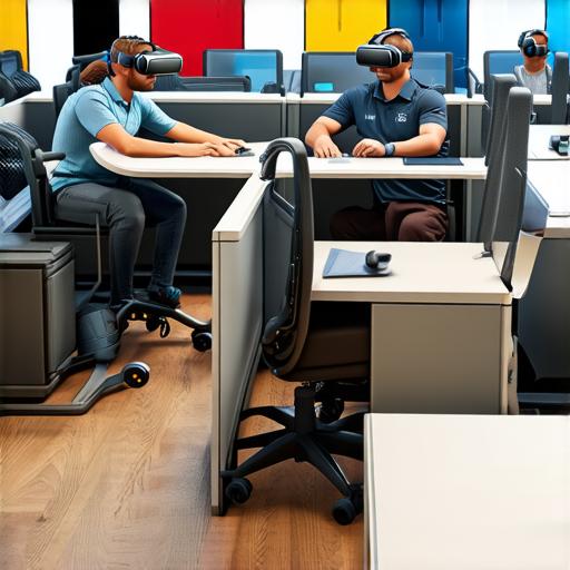 How does virtual reality help in fostering inclusivity in the workplace?