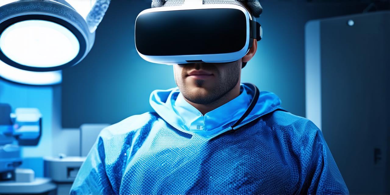 What is surgery conducted within a virtual reality setting?