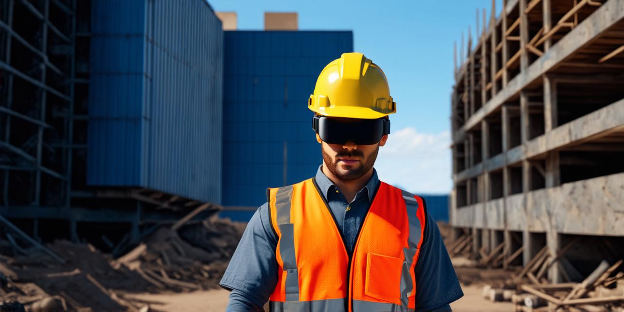 How can the construction industry utilize virtual reality?