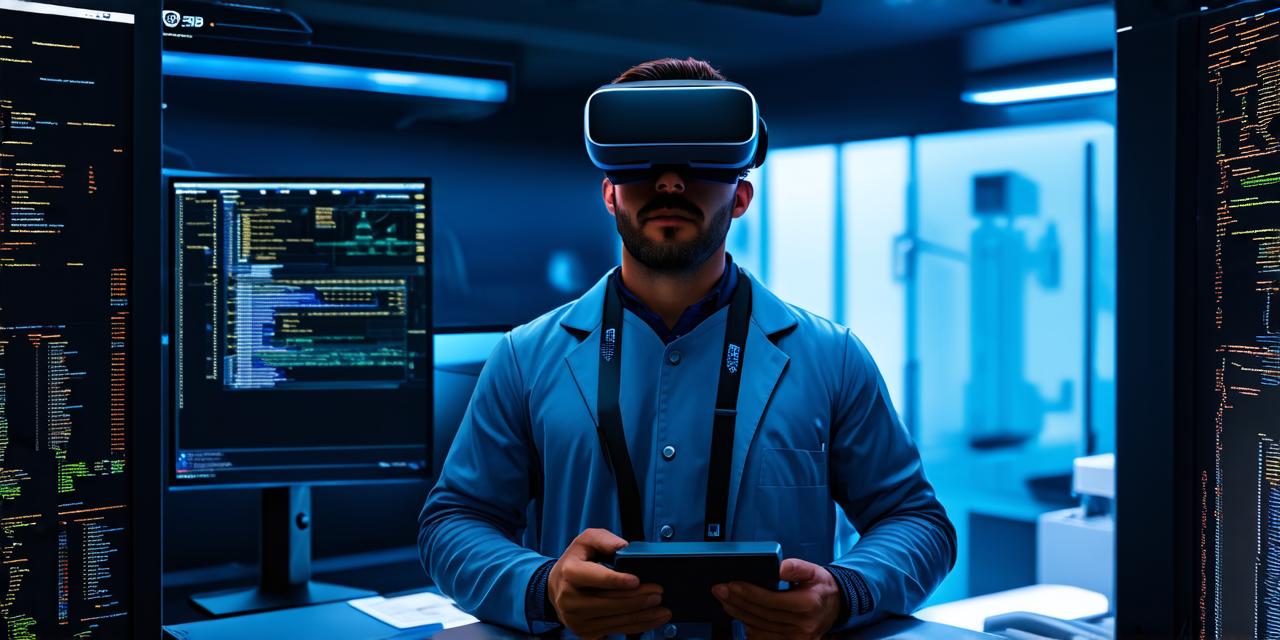 What are the responsibilities of a virtual reality developer?