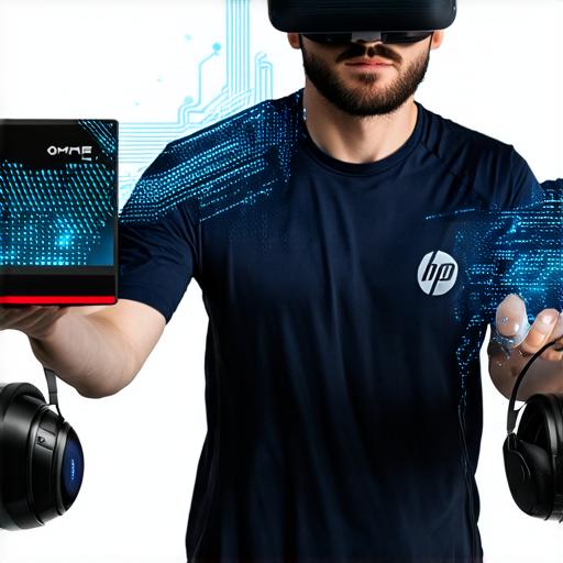 Which HP products provide a plug-and-play virtual reality (VR) experience right out of the box?