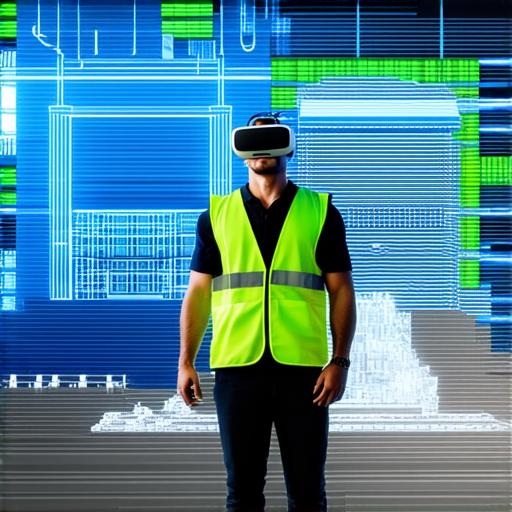 How can the construction industry utilize virtual reality?